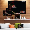 thumbnail image 4 of Design Art - Colorful Shoe with a Bow, 4 of 4