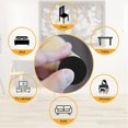 thumbnail image 4 of 50 piezas de Almohadillas para muebles Almohadillas para pies de silla protector de patas de silla tapete de fieltro de madera dura PENGJTMXG, 4 of 4