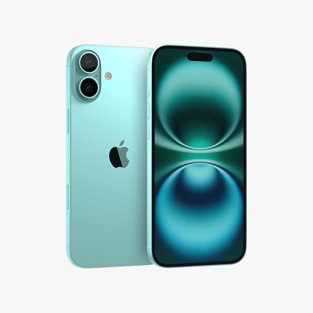 Restored Apple iPhone 16 Plus - Spectrum- 128 GB Teal (Refurbished)