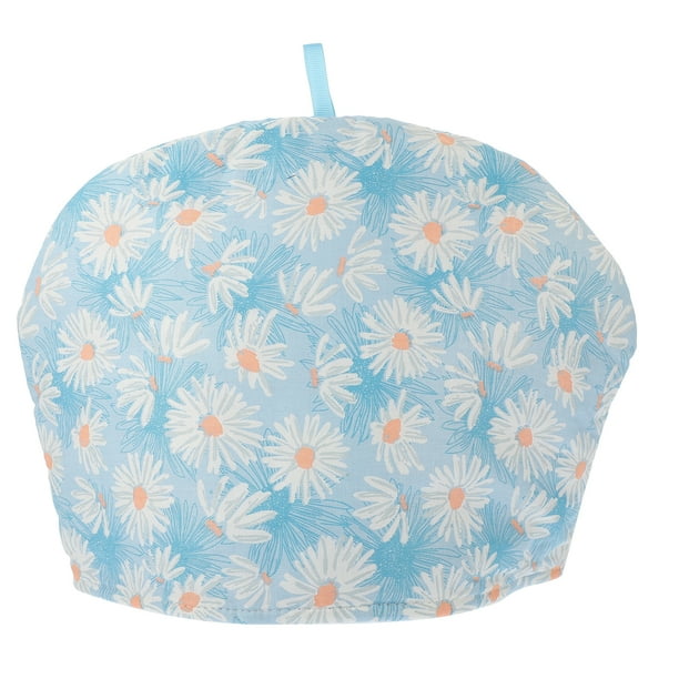 Funda para tetera antiescaldaduras, reutilizable, con estampado floral