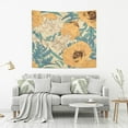 thumbnail image 5 of Brilliant Daisy Tapestry Aesthetic Tapestry Wall Hanging 80" x 60" Inches Home Decor Gifts, 5 of 6