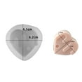 thumbnail image 5 of Decoración de San Valentín para Hombres Valentine's Day Candle Mould Different Mould Mirror Resin Mould, 5 of 6