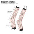 thumbnail image 5 of Balery Cartoon Koala Bear Printed Novelty Socks Men's Women's Crew Socks Sports Socks Knee High Socks Cotton Socks Quirky and Cool Socks, 5 of 9