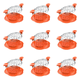 thumbnail image 1 of Paleta Pechuga Pollo Con Tapa Máquina Trituradora Carne para Cerdo () Rojo Naranja, 1 of 4