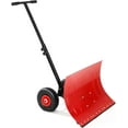 thumbnail image 1 of Twister.CK Pelle à Neige avec Roues, Pelle Pousse-Neige avec Poignée Réglable en Angle et Hauteur, pour Allée, Trottoir, 29"L X 19.3"H, Rouge, 1 of 7