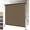Coffee Brown, variant on Shade&Beyond 6'W x6'H Outdoor Roller Shades, 220 GSM HDPE Cordless Roll Up Patio Roller Shades,90% UV Protection for Porch & Gazebo,Wheat