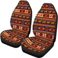 thumbnail image 5 of Pzuqiu Horse Geometric Pattern Car Seat Covers Full Set, for SUV Seats Automotive Seats Front Seat Suitable for Cars Truck, 5 of 10