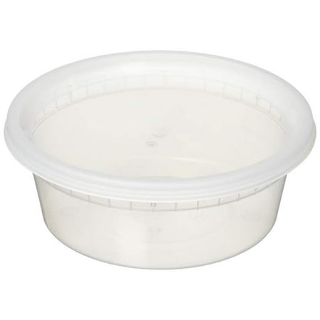 Reditainer 16 oz. Extreme Freeze Deli Food Containers w/ Lids - 36 (Best Containers To Freeze Food In)