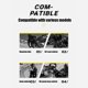 thumbnail image 5 of Bicicleta ENLEE - Kit de pegatinas Ndcxsfigh impermeables para marco de protección de MTB (A transparente), 5 of 9