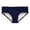 Navy, variant on Krdevn Girls Solid Color Triangle Stitched Trim Swim Briefs Kids Bikini Bottoms Color:Purple,Size:4-5 Years