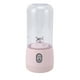 thumbnail image 3 of Licuadora Portátil USB Recargable 6 Cuchillas Mini Exprimidor Taza Exprimidor De Frutas para Viajes Deportes Cocina 410 Ml Rosa, 3 of 10