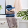 thumbnail image 4 of Toalla de ducha muy absorbente: 3 toallas de baño de algodón de 30 x 14 pulgadas., 4 of 8