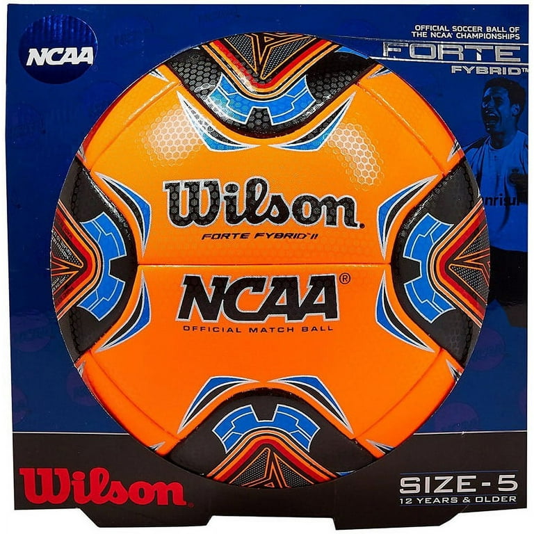 Wilson NCAA Forte Fybrid II Soccer Ball, Orange Size 5 - Walmart.com
