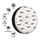 thumbnail image 4 of Fotbe Dachshund Dog Funda de Llanta de Repuesto con Estampado, Engrosada, Ajuste Universal para Jeep, Remolque, RV, SUV, Camión-15 inch, 4 of 6
