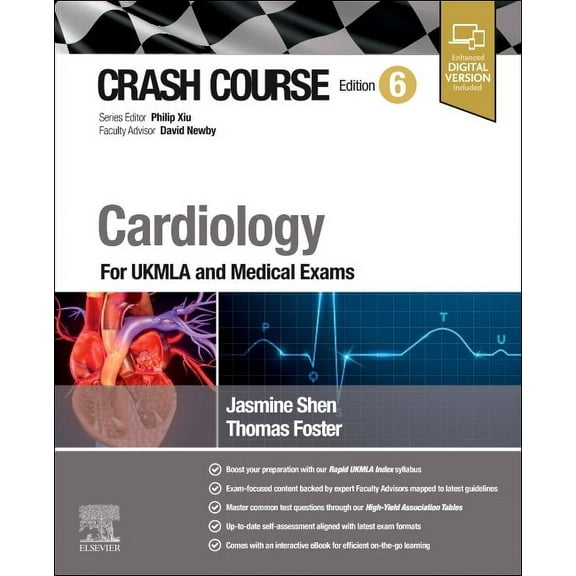 Crash Course Crash Course Cardiology: For Ukmla and Medical Exams, (Paperback)