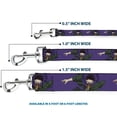 thumbnail image 3 of Crunchyroll Pet Leash, Dog Leash, My Hero Academia Kai Chisaki Action Pose Purple, 4 Feet Long 1.0 Inch Wide, 3 of 6