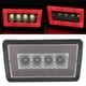 thumbnail image 4 of Kit de luz antiniebla trasera LED Lámpara de freno Indicador de marcha atrás Apto para Subaru WRX STI IMPREZA XV CROSSTREK Blanco, 4 of 13