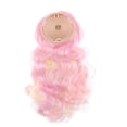 thumbnail image 2 of Peluca larga y Rizada perfecl para muñeca 1/6 cabelludo rosado, 2 of 8