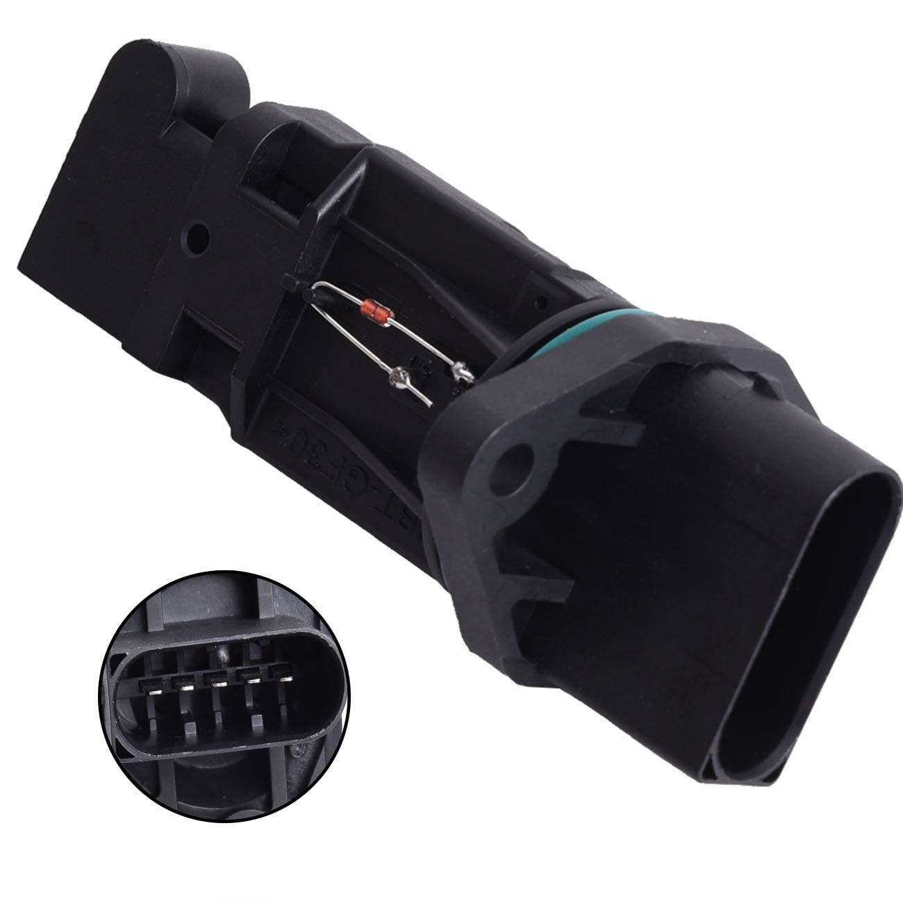 EGOESWELL 280217007 High Performance MAF Mass Air Flow Meter Sensor, Engine Air Intake Measurement, Easy Installation, Long-Lasting