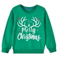 thumbnail image 4 of Lorytime Girls Sweatshirts for Fall Boys Merry Christmas Shirt Crew Neck Long Sleeve Pullover Drop Shoulder Tops 2 Years, 4 of 4