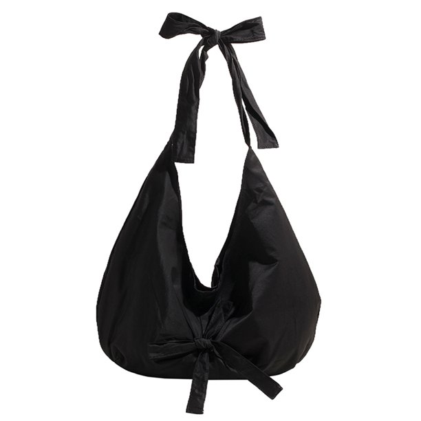 Bolso Bandolera Lona Gran Capacidad para Axilas Color Sólido Hobo