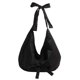 thumbnail image 1 of Bolso Bandolera Lona Gran Capacidad para Axilas Color Sólido Hobo, 1 of 9