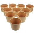 thumbnail image 1 of MesaSe 12 Pcs Bols en Papier Jetables Bols à Soupe en Papier Bols Jetables pour Fête Camping Bols à Salade en Papier, 1 of 6