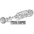 thumbnail image 2 of Febest CRANKSHAFT PULLEY 3SFE # TDS-3SFE OEM 13408-74010, 2 of 2