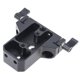 thumbnail image 5 of Abrazadera de tubo de doble orificio de 15 mm para cámara, base de accesorios para giro e inclinación, placa de instalación rápida y base de conducto tipo jaula de conejo., 5 of 5