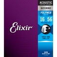 thumbnail image 2 of Elixir 80/20 Bronze Resonator Acoustic Guitar Strings, POLYWEB (.016-.056), 2 of 3