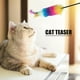 thumbnail image 1 of Cat Teaser Colorful Feather Wand Gatito Palo interactivo Juguetes para mascotas (47 cm), 1 of 4