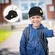 thumbnail image 3 of Tocado de moda para niños, diseño de abeja creativa, gorra con visera, gorra de antena con bola hinchable, gorra de algodón para el sol (sombrero de malla negro, alrededor de 3-9 años, ajustable), 3 of 4