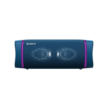 Sony - SRS-XB33 Portable Waterproof & Rustproof Speaker with USB Charging Port - Light Blue