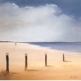 thumbnail image 2 of Paus, Hans 20x20 Gold Ornate Wood Framed with Double Matting Museum Art Print Titled - Along the beach I, 2 of 4