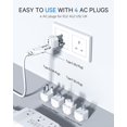 thumbnail image 4 of Convertidor de Voltaje DOACE 350W 220V a 110V Adaptador de Viaje, 4 of 6