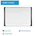 thumbnail image 3 of MasterVision MVI Magnetic Porcelain Dry-Erase Board, 36" X 48", Aluminum & Black Frame, 3 of 11