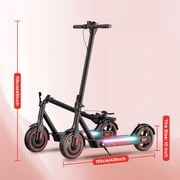 Electric Scooter for Adults - 600W Motor 10 Air Tires Portable Commuting Scooter