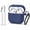 Dark blue, variant on Lonmuju Silicone Case Cover for Airpods 4th Gen, Protective Earbud Skin with Cleaning Kit and Carabiner,Black