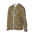 thumbnail image 2 of Fotbe Leopard Men's Women's UPF 50+ Sun Protection Jacket Hooded Cooling Shirt with Pockets Hiking Outdoor Performance-X-Large, 2 of 8