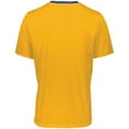 thumbnail image 5 of Augusta Sportswear L Boys Short Sleeve Mesh Reversible Jersey Royal/Gold 1603, 5 of 7