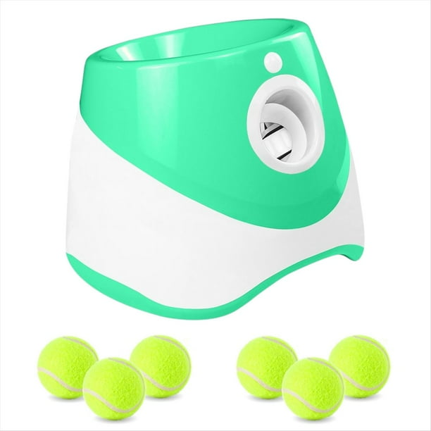 Lanzador de Pelotas de Tenis para Perros, Juguetes Automáticos para Perros, Máquina Interactiva Divertida y Automática, Catapulta Interactiva Divertida B