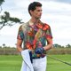 thumbnail image 3 of Fotbe Butterflies On Rocky Cliff Camiseta Polo de Golf para Hombre con Estampado – Camisa Deportiva Transpirable con Cuello Abotonado-4X-Large, 3 of 6