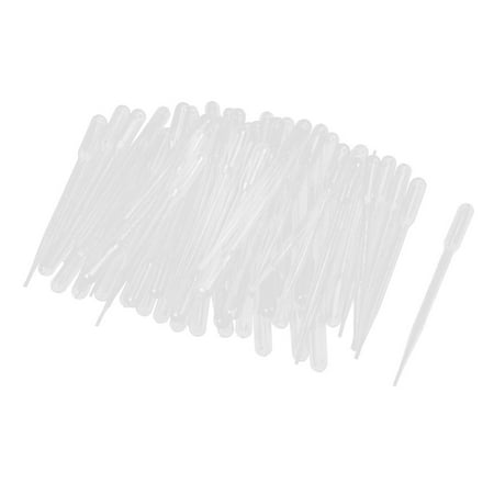 Transfer Pipets - 3mL Capacity Transfer Pipettes Graduated Plastic Droppers 100pcs