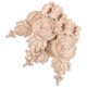 thumbnail image 2 of 4 apliques de madera tallada de estilo europeo, sin pintar, decorativos para esquinas de muebles, armarios, camas, puertas, ventanas, armarios y espejos., 2 of 6