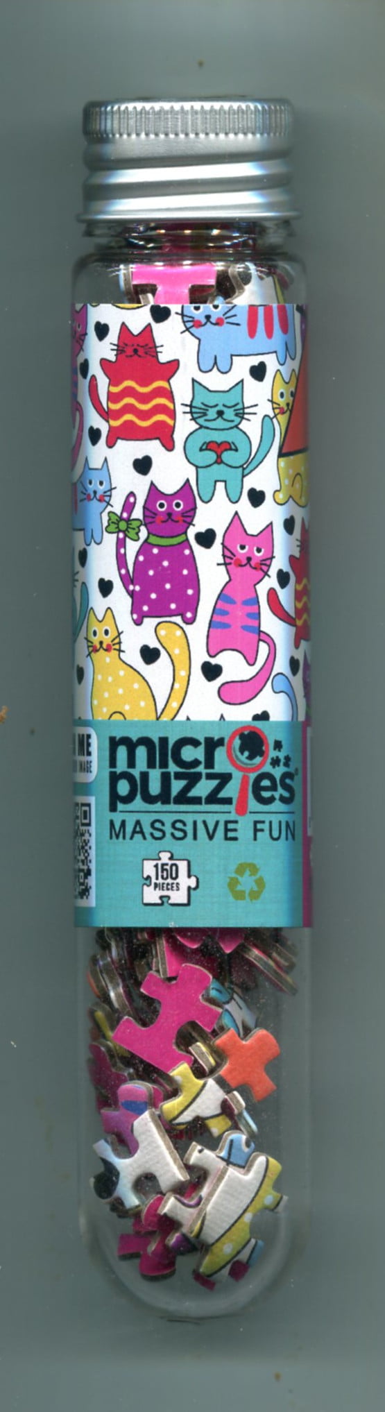 Micro Puzzles Brian’s Worst Nightmare Cats 150 pc Micro Jigsaw Puzzle Test Tube  850020243136