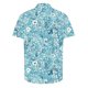 thumbnail image 5 of Blusa y camisa de manga corta con cuello vuelto para hombre, camisa hawaiana informal con estampado floral, camisa de manga corta con solapa, blusa, camisa de poliéster para hombre, 5 of 6
