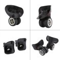 thumbnail image 4 of 1 Paire de Roues Pivotantes 360 de Remplacement pour Valise de Voyage en Plastique, 4 of 8