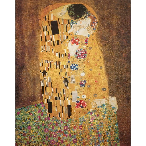 Le Baiser 1908 by Gustav Klimt - Art Print/Poster 11x14 inches