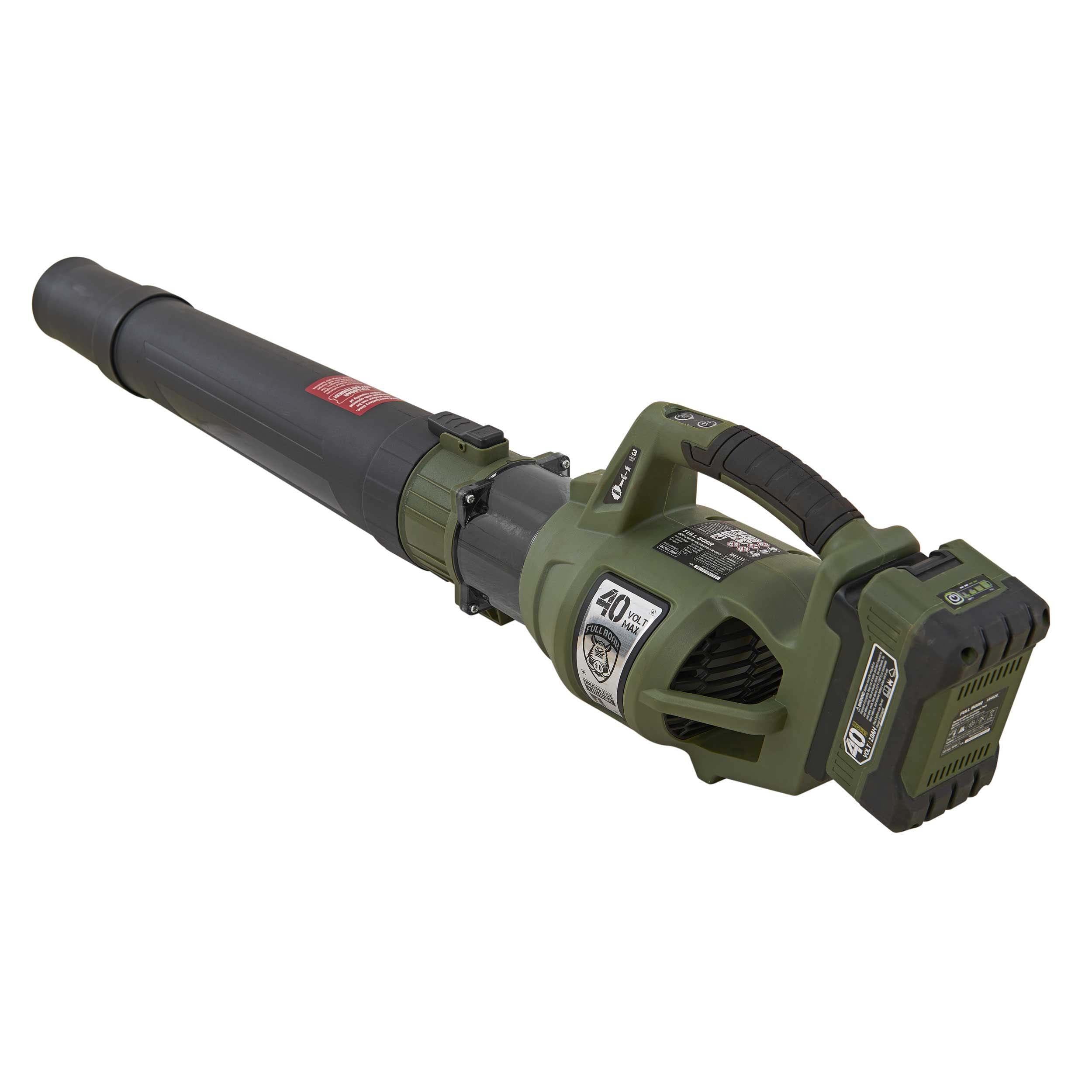 40V Lithium-Ion Cordless Brushless Leaf Blower, 111MPH+506CFM - Tool Only