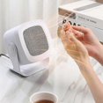 thumbnail image 4 of Tiny Space Heater Desk Heater Fan, Wide-angle Swing, Overheating Protection, Cycle Heating, 4 of 5